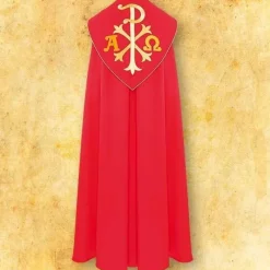Best Sale Articles Religieux JP Chape liturgique Alfa omega
