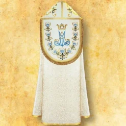 Best Articles Religieux JP Chape liturgique avec motif Mariale