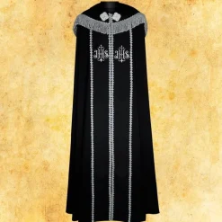 Cheap Articles Religieux JP Chape liturgique noir