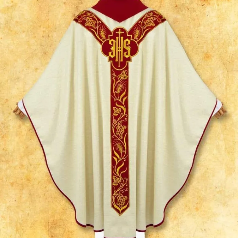 Best Articles Religieux JP chasuble avec motif Agneau Dieu