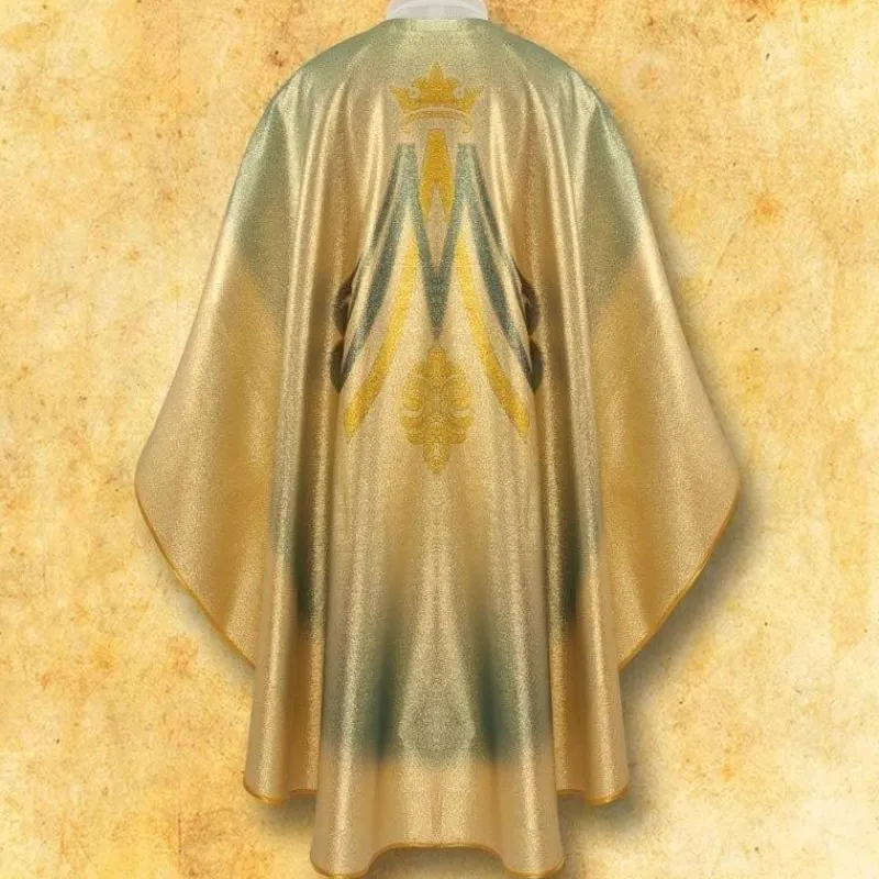 Sale Articles Religieux JP Chasuble avec photo Notre Dame Guadalupe