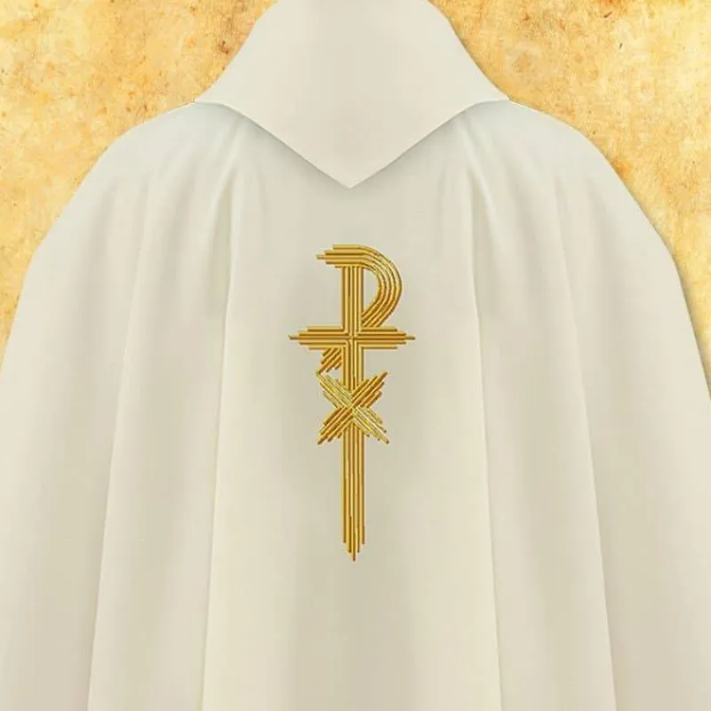 Sale Articles Religieux JP Chasuble avec étole motif Pâques