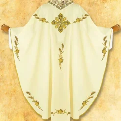 Discount Articles Religieux JP chasuble brodée avec riche broderie