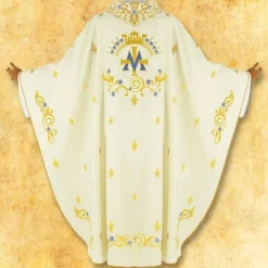 Store Articles Religieux JP Chasuble brodée Mariale très jolie