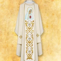 Fashion Articles Religieux JP Chasuble Cœur Immaculé de Marie