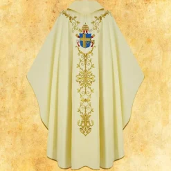 Discount Articles Religieux JP Chasuble Jean Paul II pour messe