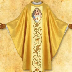 Best Articles Religieux JP Chasuble Le Cœur Immacule de Marie