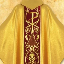 Clearance Articles Religieux JP Chasuble liturgique avec motif Agneau Dieu