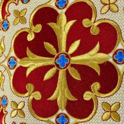 New Articles Religieux JP Chasuble liturgique avec motif la cène