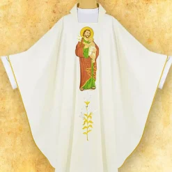 Clearance Articles Religieux JP chasuble liturgique avec motif saint joseph
