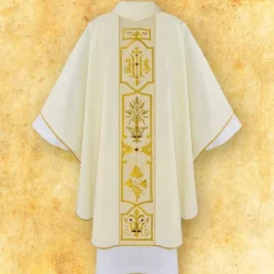 Discount Articles Religieux JP chasuble liturgique avec motif saint joseph