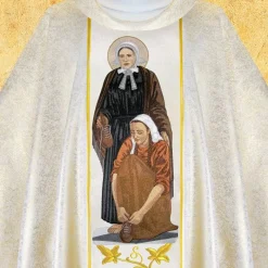 Fashion Articles Religieux JP Chasuble liturgique avec Mère Marie