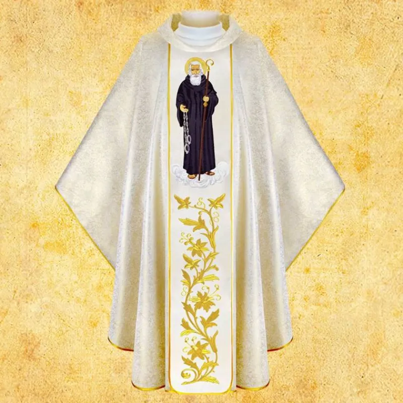 New Articles Religieux JP Chasuble liturgique avec Saint