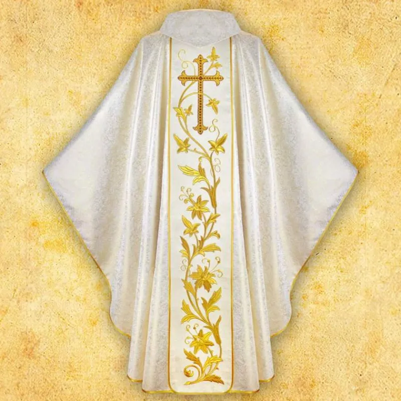 New Articles Religieux JP Chasuble liturgique avec Saint