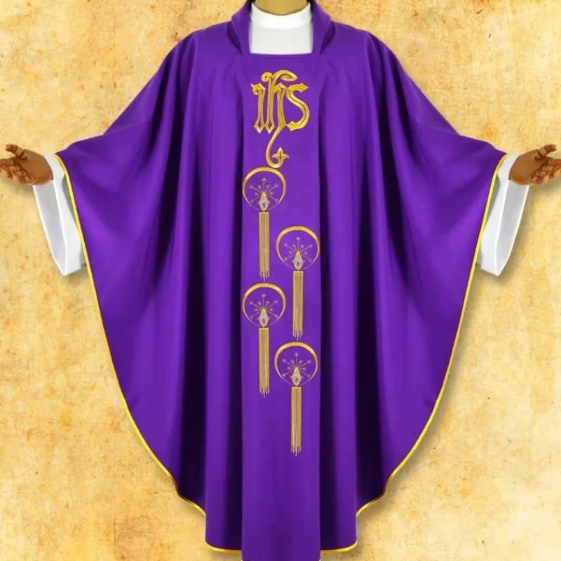 Cheap Articles Religieux JP Chasuble liturgique avent