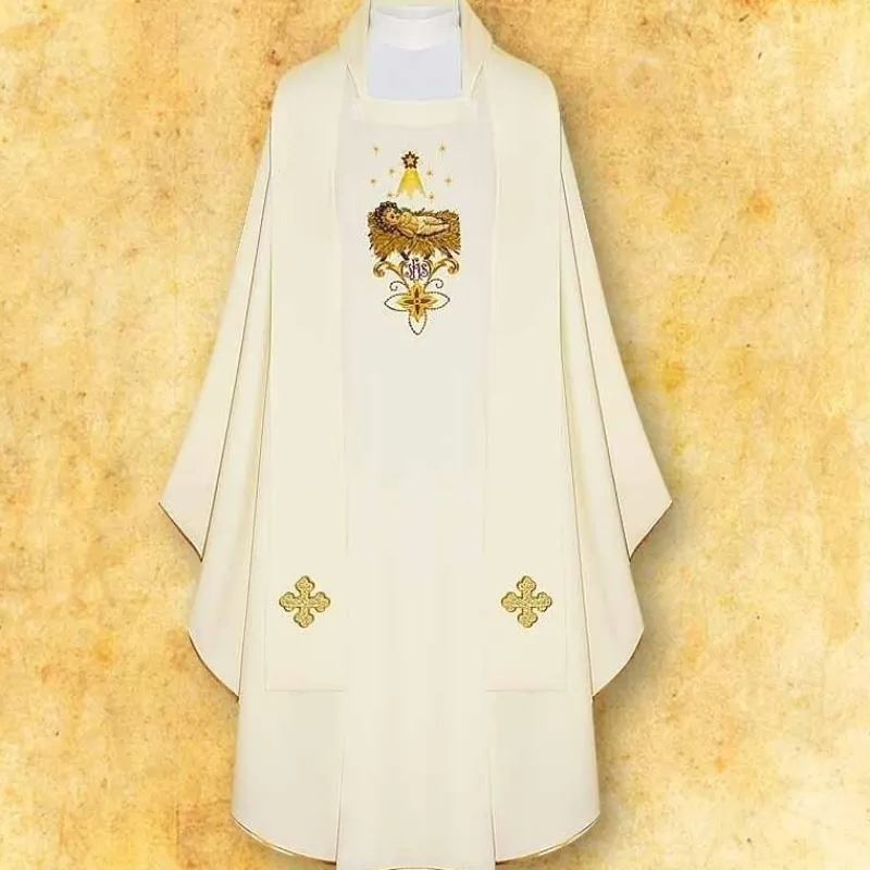 Hot Articles Religieux JP chasuble liturgique gloria in excelsis deo