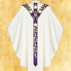 Cheap Articles Religieux JP chasuble liturgique mariale