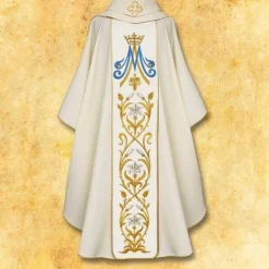 Cheap Articles Religieux JP chasuble liturgique Mariale