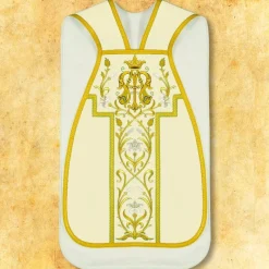 Best Articles Religieux JP Chasuble liturgique Mariale romaine
