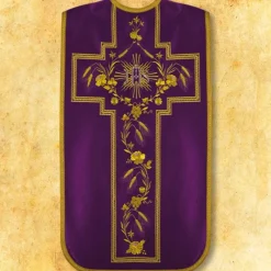 Discount Articles Religieux JP chasuble liturgique model romaine complet