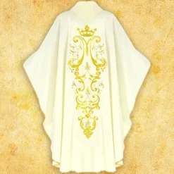 Best Articles Religieux JP Chasuble liturgique motif Mariale