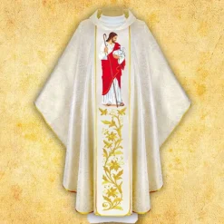 Store Articles Religieux JP Chasuble liturgique pour messe Christ-Roi