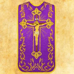 Best Sale Articles Religieux JP chasuble liturgique romaine