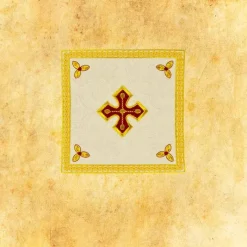Cheap Articles Religieux JP chasuble liturgique romaine avec motif Agneau Dieu