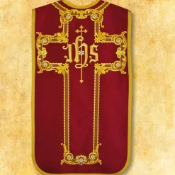 Store Articles Religieux JP Chasuble liturgique romaine bordo