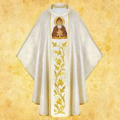 Hot Articles Religieux JP Chasuble liturgique saint Charbel