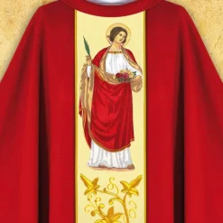 Hot Articles Religieux JP Chasuble liturgique sainte dorothe
