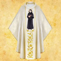 Shop Articles Religieux JP Chasuble liturgique Sainte Faustine