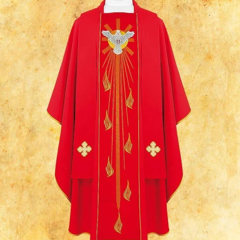 Discount Articles Religieux JP chasuble liturgique saint esprit