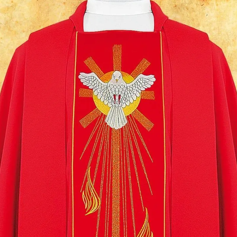 Discount Articles Religieux JP chasuble liturgique saint esprit