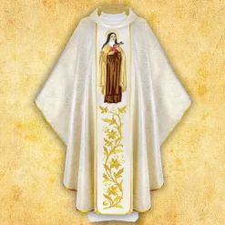 Discount Articles Religieux JP chasuble liturgique sainte therese