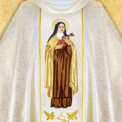 Discount Articles Religieux JP chasuble liturgique sainte therese