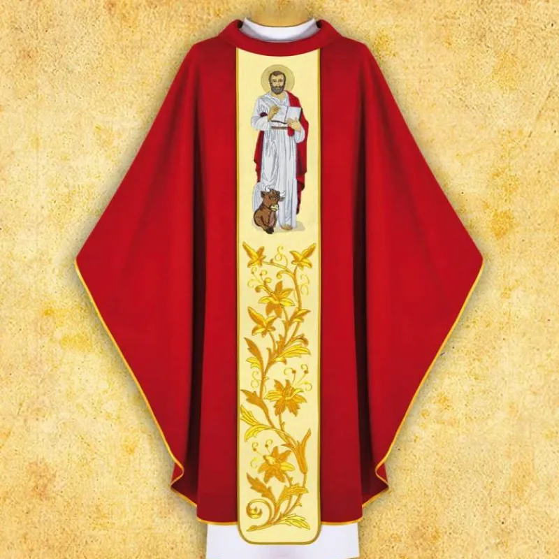 Flash Sale Articles Religieux JP Chasuble liturgique saint Luc apôtre