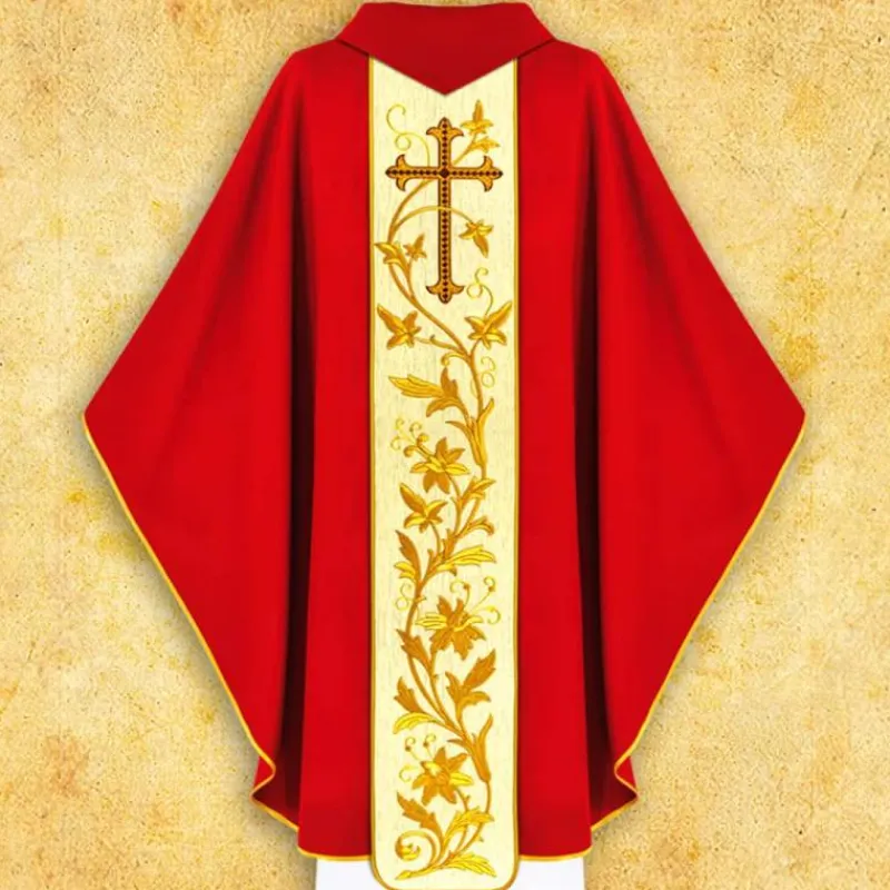 Flash Sale Articles Religieux JP Chasuble liturgique saint Luc apôtre