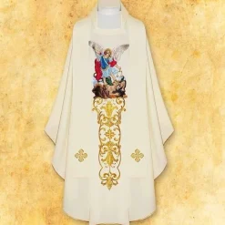 Shop Articles Religieux JP chasuble liturgique Saint Michel