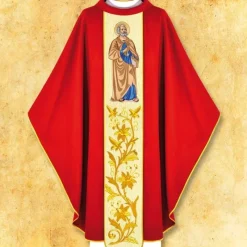 New Articles Religieux JP Chasuble liturgique Saint Pierre