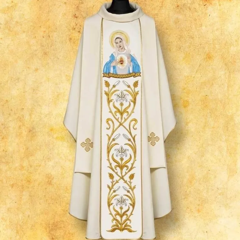 Shop Articles Religieux JP Chasuble Mariale