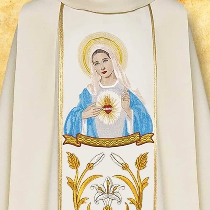 Shop Articles Religieux JP Chasuble Mariale