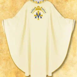 Cheap Articles Religieux JP chasuble Mariale brodée
