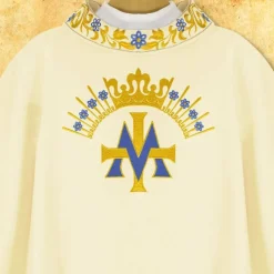 Cheap Articles Religieux JP chasuble Mariale brodée