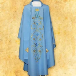 Discount Articles Religieux JP Chasuble Mariale pour messe