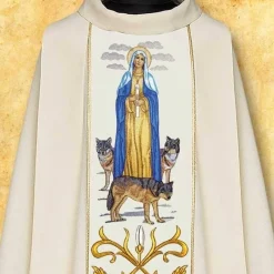 Clearance Articles Religieux JP Chasuble Notre Dame de la Chandeleur