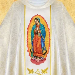 Outlet Articles Religieux JP Chasuble Notre Dame Guadelupe