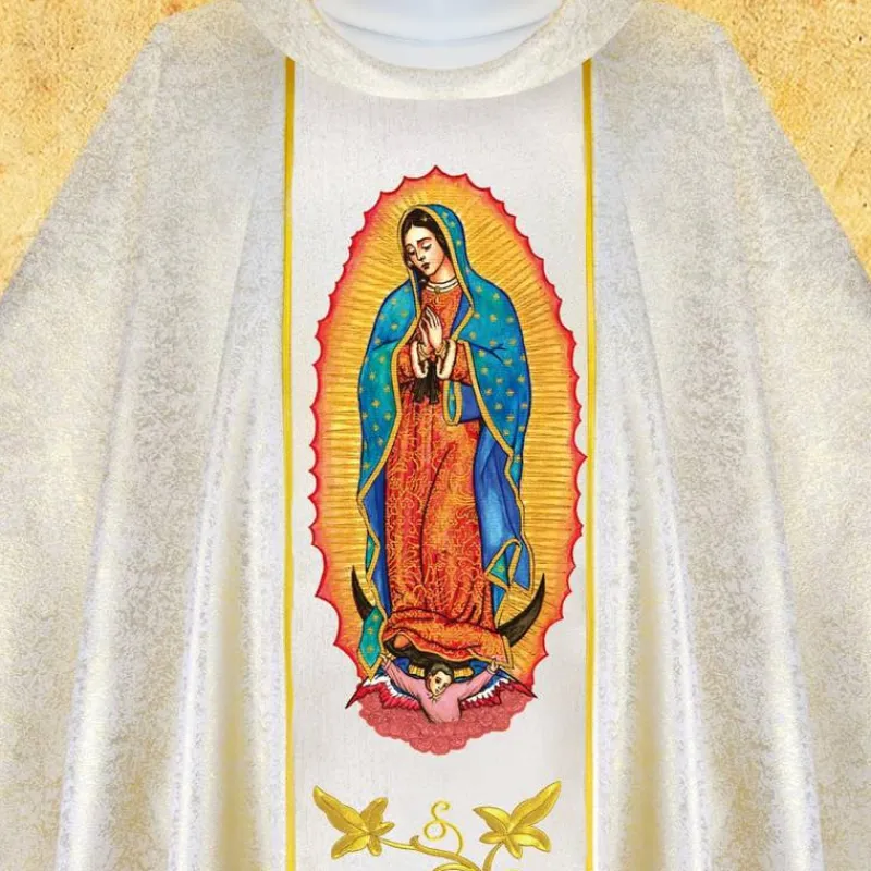 Outlet Articles Religieux JP Chasuble Notre Dame Guadelupe