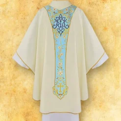Outlet Articles Religieux JP Chasuble Notre Dame Pneumatofora