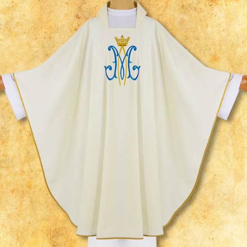 Cheap Articles Religieux JP chasuble pour messe Mariale